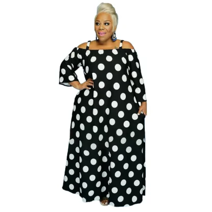 Sexy Loose Plus Size Maxi Dresses
