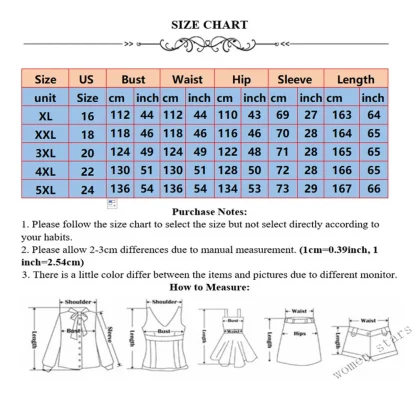 Loose Fit Plus Size Maxi Dresses - Image 6