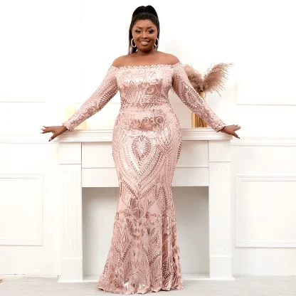 Full Sleeve Plus Size Maxi Dresses - Image 2