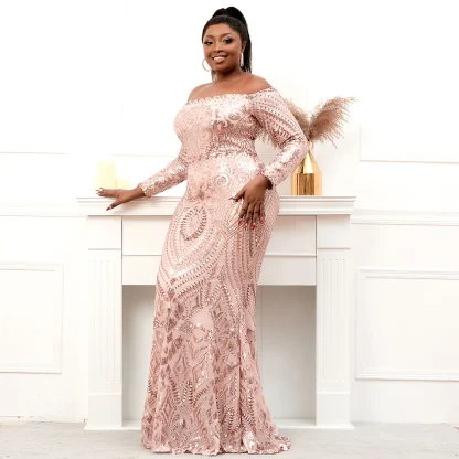 Full Sleeve Plus Size Maxi Dresses - Image 3