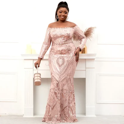 Full Sleeve Plus Size Maxi Dresses - Image 4