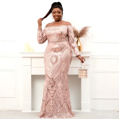 Full Sleeve Plus Size Maxi Dresses - Image 5