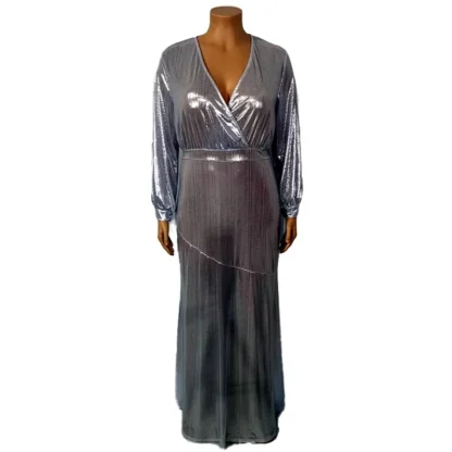 Elegant Plus Size Party Maxi Dresses - Image 5