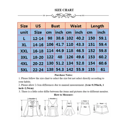 Summer Print Plus Size Maxi Dresses - Image 5