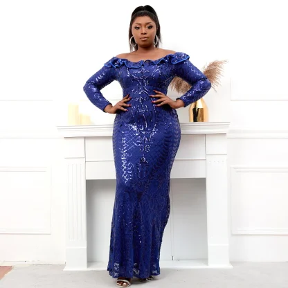 Printed Plus Size Maxi Dresses - Image 6