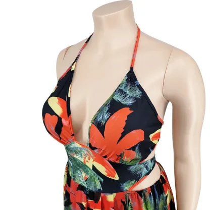 Sexy Backless Plus Size Maxi Dresses - Image 5