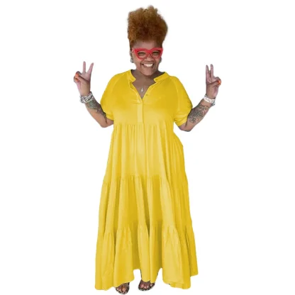 Summer Bliss Plus Size Maxi Dresses - Image 3