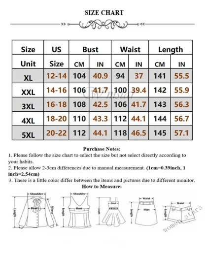 Ruffled Hem Plus Size Maxi Dresses - Image 6
