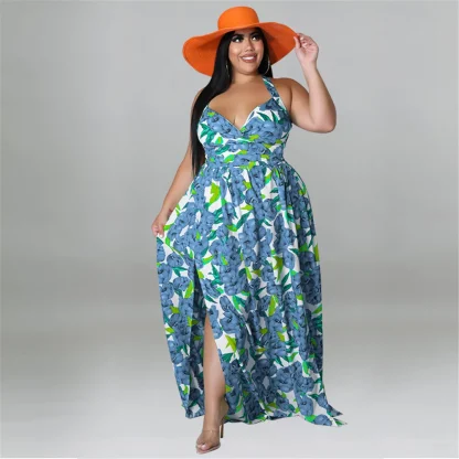 Beach Bliss Plus Size Maxi Dresses - Image 4