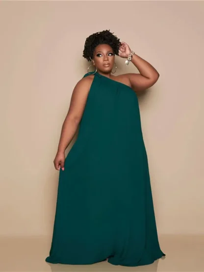 Evening Glow Plus Size Maxi Dress - Image 2