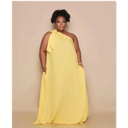Evening Glow Plus Size Maxi Dress - Image 5