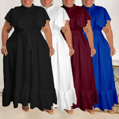 Formal Evening Plus Size Maxi Dress - Image 3
