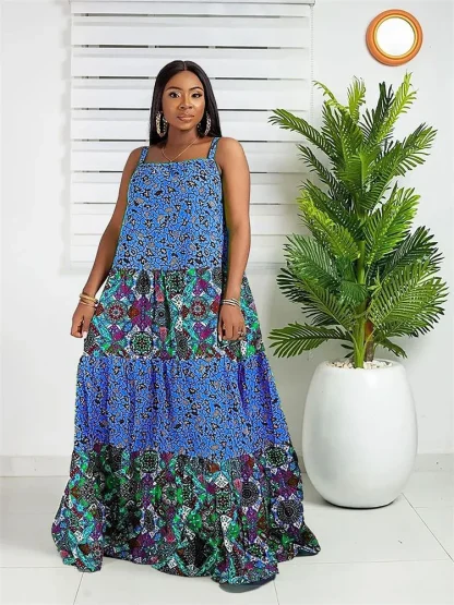 Floral Fantasy Plus Size Maxi Dress - Image 2