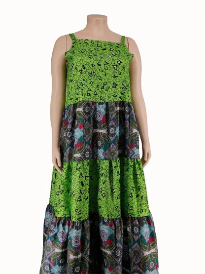 Floral Fantasy Plus Size Maxi Dress - Image 6