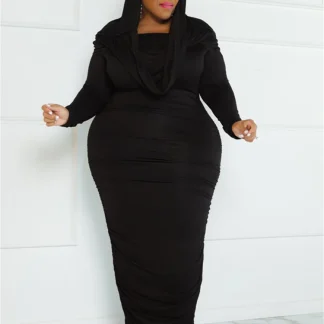 Bodycon Style Plus Size Maxi Dress