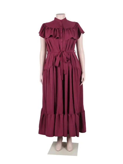 Formal Evening Plus Size Maxi Dress - Image 6
