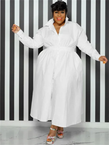 Chic Comfort Plus Size Maxi Dress - Image 2