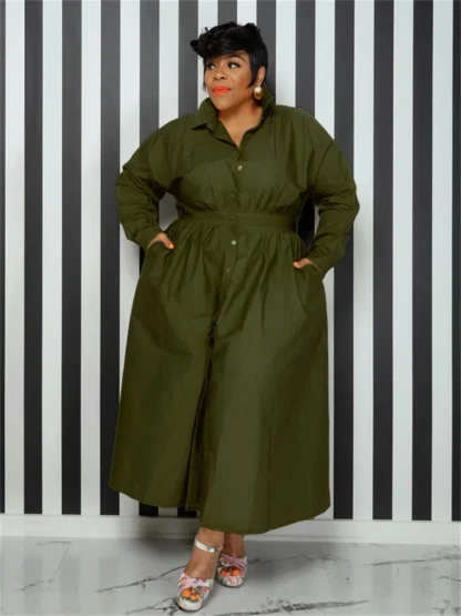 Chic Comfort Plus Size Maxi Dress - Image 4