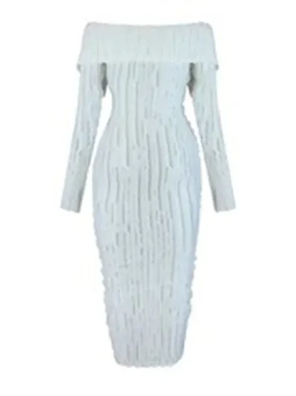 Sexy Bodycon Plus Size Maxi Dress - Image 6